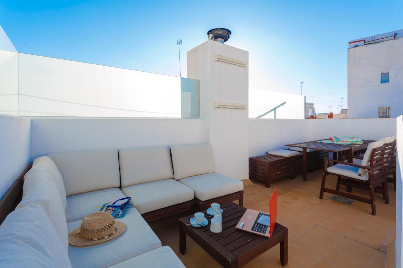Atico & Jacuzzi Cruz By Cadiz4Rentals エクステリア 写真